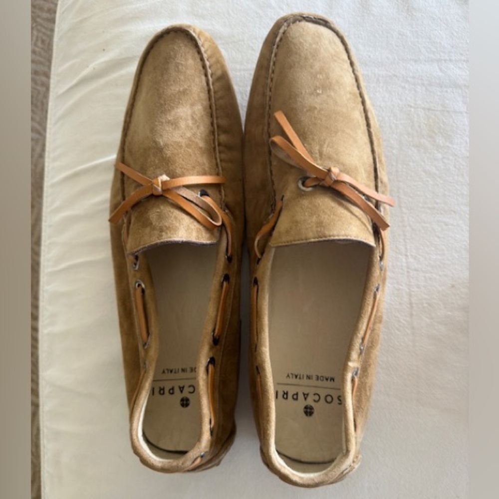 Never Worn: Suede Men’s Loafers